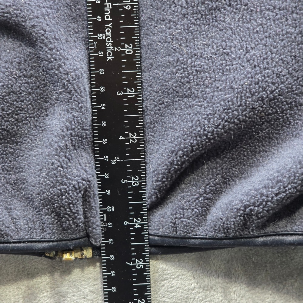 Vintage Woolrich Rugged Outdoorwear Fleece Jacket Full Zip USA Made Blue Men's M - Picture 10 of 11